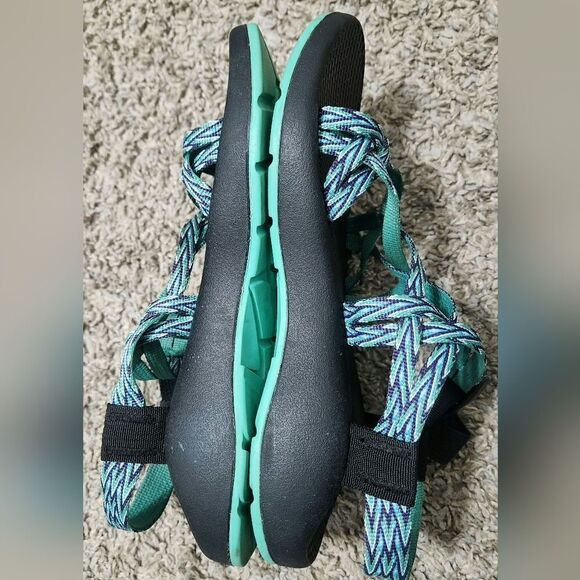 Chaco ZX/2 sandals waterproof hiking shoes women's SZ 7 - Picture 4 of 8